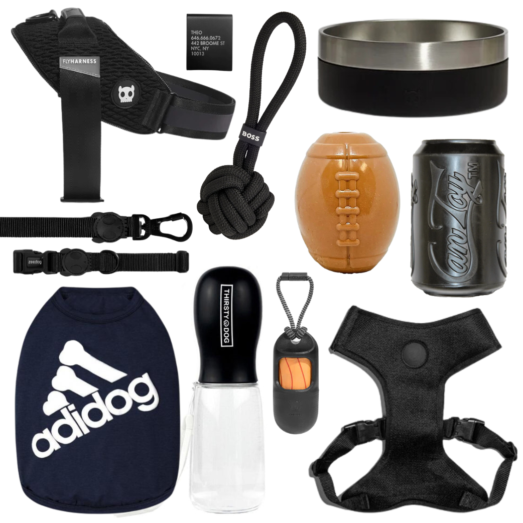 All Black Dog Accessories